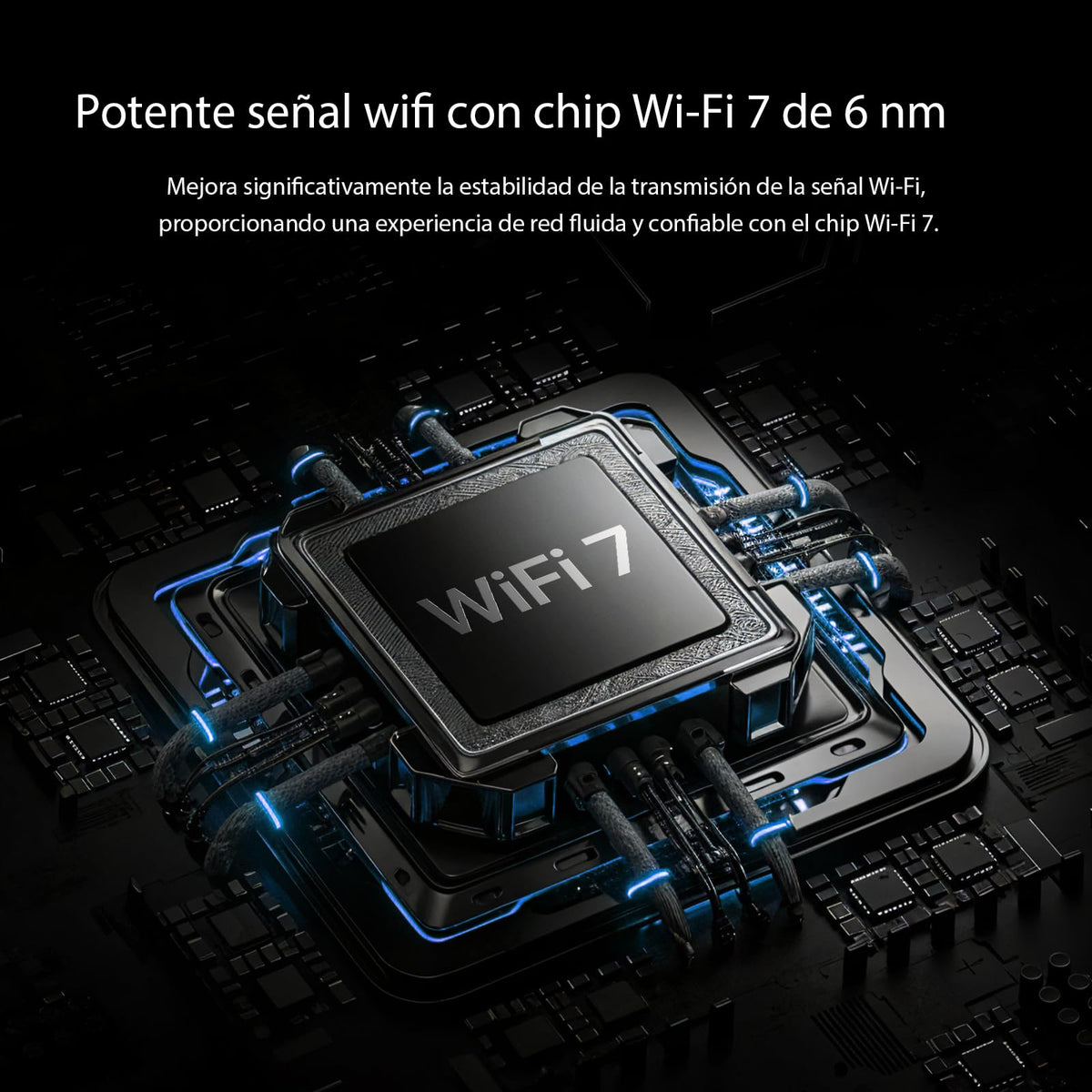 Tenda Router RE6L Pro WiFi 7 BE5100, Velocidad hasta 5011 Mbps, Dual-Band, 1 Puerto 2.5G + 3 Puertos 1G, 5 Antenas, NFC, Control Parental, VPN, Compatible con Proveedores de Internet