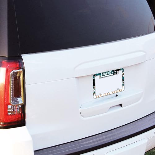 Rico Industries NFL - Marco Chapado en Cromo de 12 x 6 Pulgadas, Marco Chapado en Cromo para matrícula de automóvil, camión, SUV