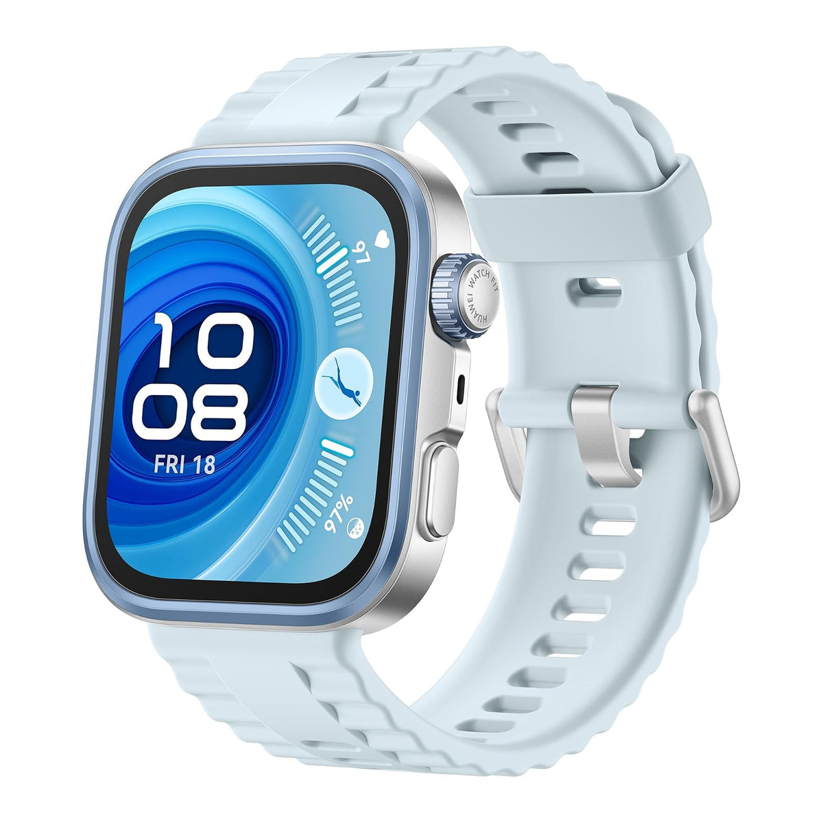 Huawei Watch Fit 4 Pro Smartwatch con GPS, Pantalla de Zafiro 1.82" - Azul