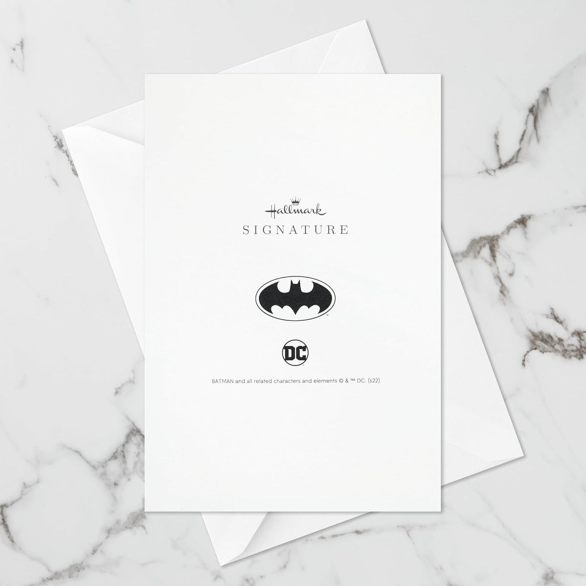Hallmark Signature Paper Wonder Batman - Tarjeta emergente del día del padre o tarjeta de cumpleaños para él (Día épico)