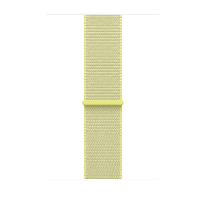 Apple Watch Band - Correa Loop Deportiva - 46 mm - Amarillo neón - Unitalla (para Casi Cualquier muñeca)