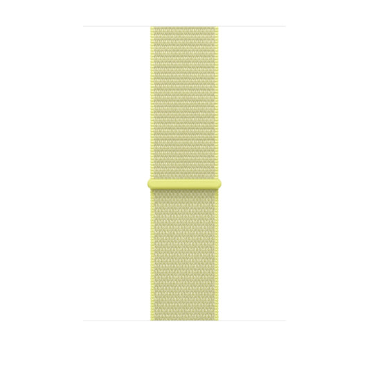 Apple Watch Band - Correa Loop Deportiva - 46 mm - Amarillo neón - Unitalla (para Casi Cualquier muñeca)