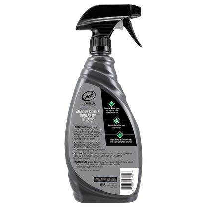 Turtle Wax 53410 Hybrid Solutions Cera húmeda de cerámica - 26 onzas líquidas + Meguiar's Oficial Air Re-Fresher Sistema Eliminador de Olores y Ambientador New Car G16402, 2 Ounce