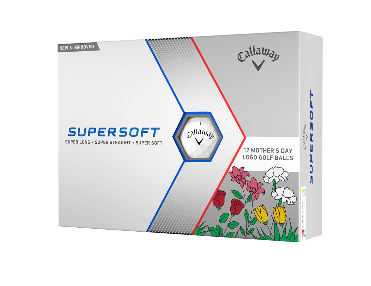 Callaway Golf Supersoft Pelotas de Golf Paquete de 12 - (mother's day)