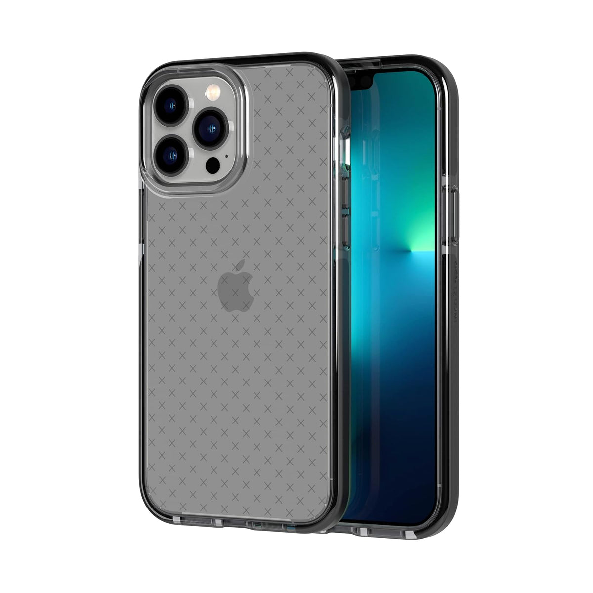 tech21 Funda EVO Check para iPhone 13, 13 mini y 13 Pro Max - negro - iPhone 13 Pro Max - Estuche