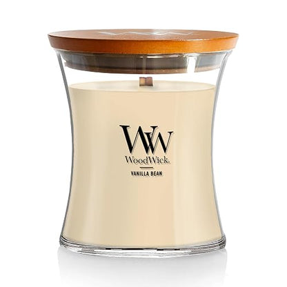 Virginia Candle Company Woodwick Vela Vainilla en Tarro Mediano