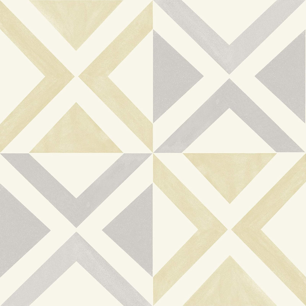 FloorPops Isosceles - Azulejos para despegar y pegar, blancos y blanquecinos