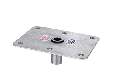 attwood Lock'n-Pin Base de Poste de Asiento de Barco de 3/4 Pulgadas, Acero Inoxidable, sin Rosca, Base de Poste de Asiento de Barco de 3/4 Pulgadas, SP-64839 de Acero Inoxidable sin Rosca - 6x8