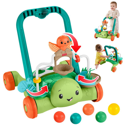 Fisher-Price Andadera para Bebés Andadera Tortuga Primeros Pasos 6M+