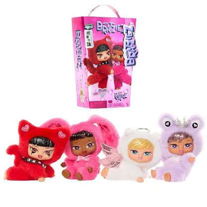 Bratz, Bratziez Sweetheartz Seriez Plush, Juguete Coleccionable, Peluche Sorpresa, Caja Misteriosa con Muñeca de Moda