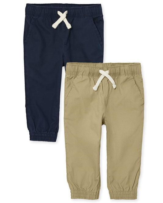 The Children's Place and Toddler Stretch Pull on Jogger Pants,multipacks Pantalones bebés niños