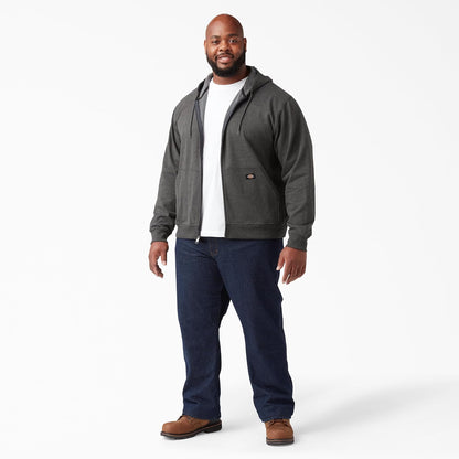Dickies - Sudadera con Capucha y Cierre para Hombre Negro Talla Regular Otoño-Invierno