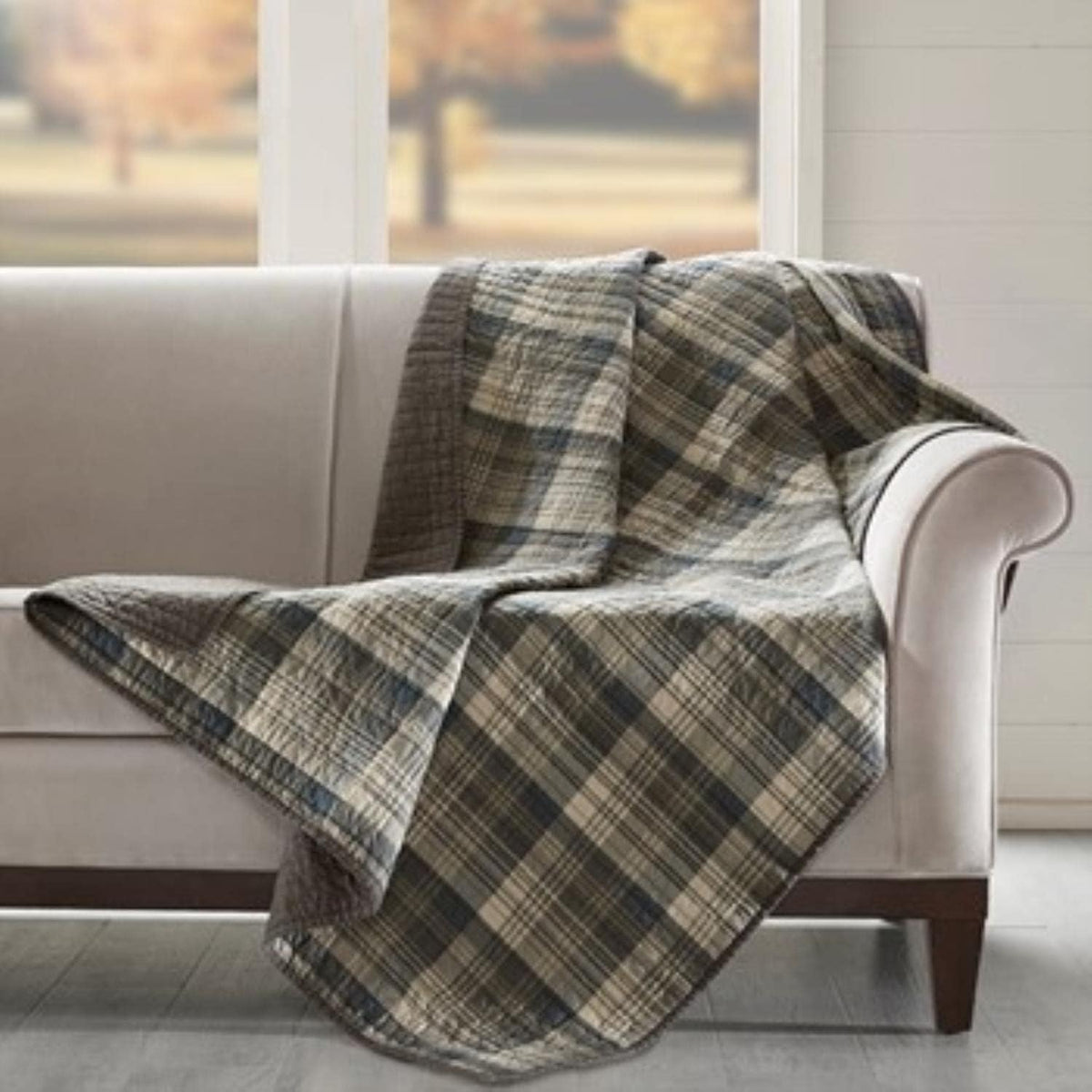 Woolrich WR50-1782 Throw, Tan