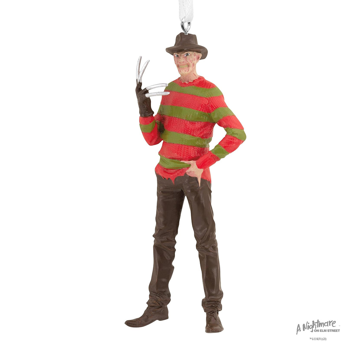 Hallmark Nightmare on ELM Street - Adorno de Freddy Krueger para Halloween o Navidad