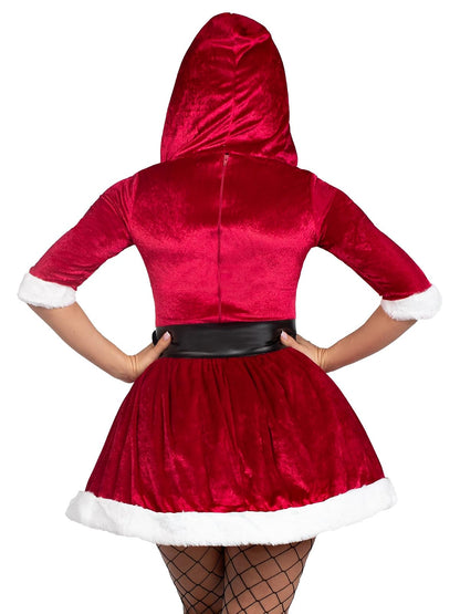 Leg Avenue Women's Mrs. Claus, Green, Small/Medium