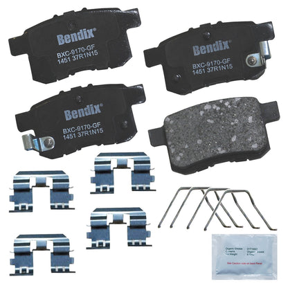Bendix Priority1 Pastillas de Freno Traseras de Cerámica - CFC1451