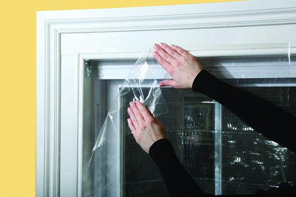 Frost King V73/4T - Kit de película retráctil para ventana, paquete de 4, transparente, transparente