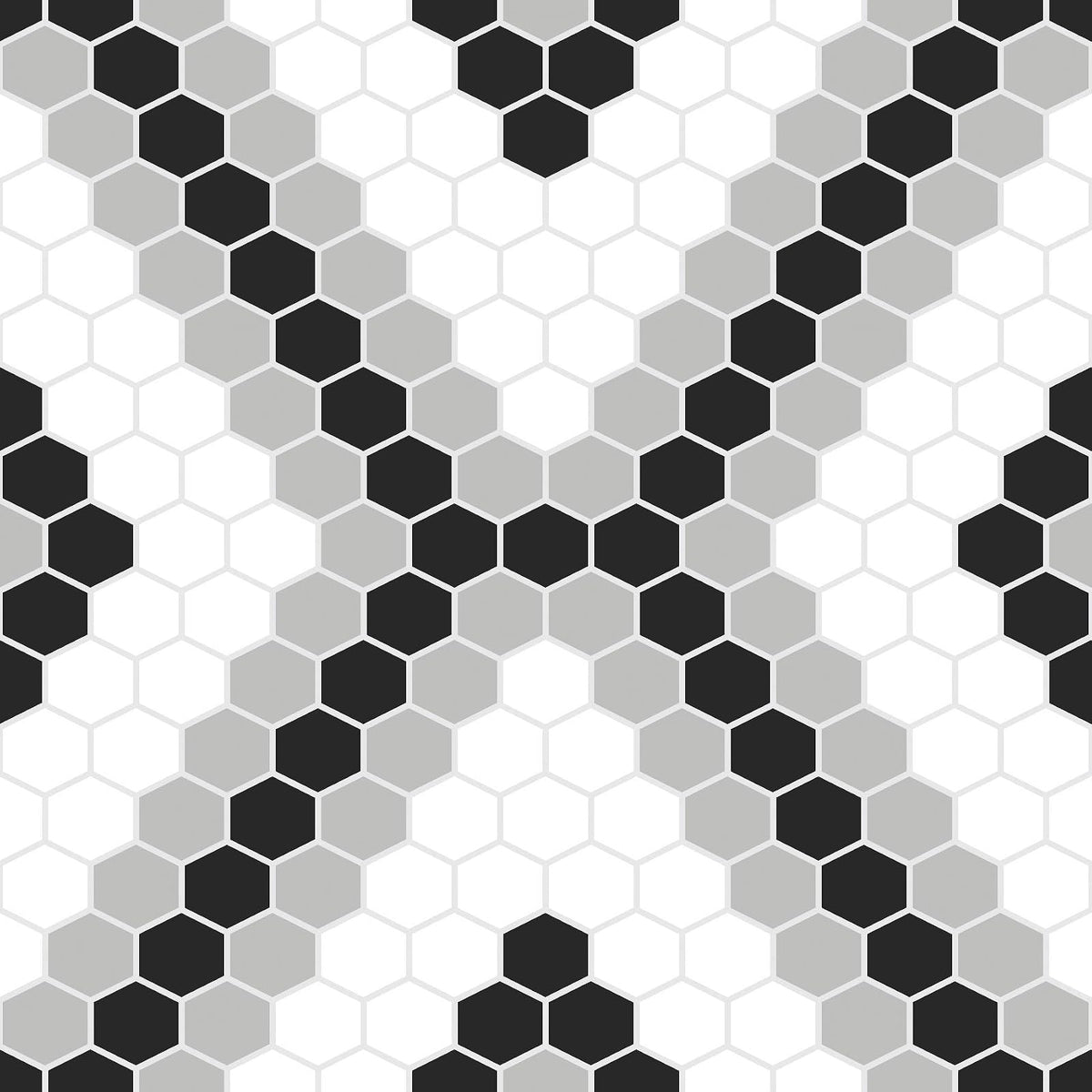 FloorPops FP2950 Leyton - Azulejos de piso para despegar y pegar, color negro