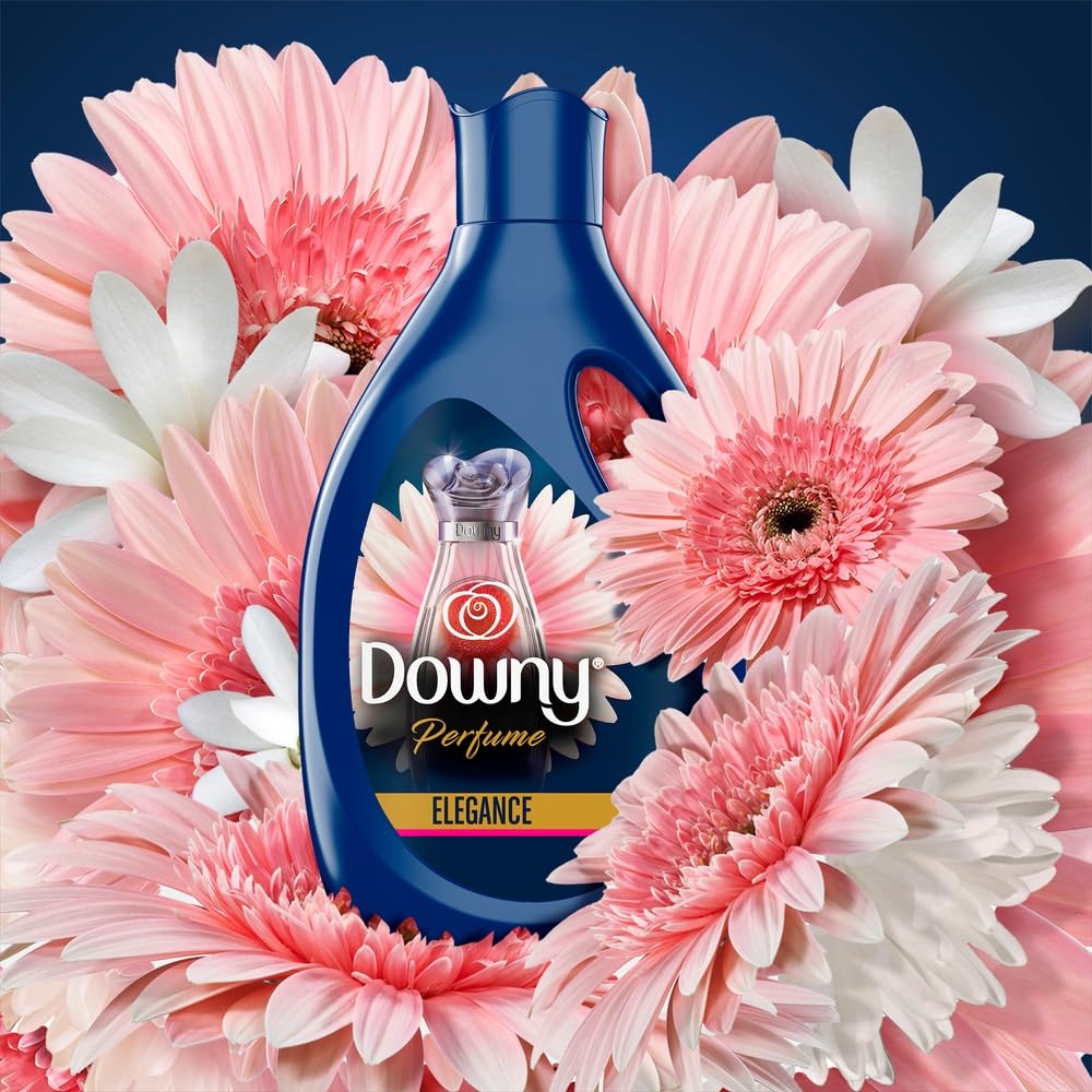 Downy Elegance Suavizante de Ropa, Perfume Sofisticado Notas Florales 4.8L