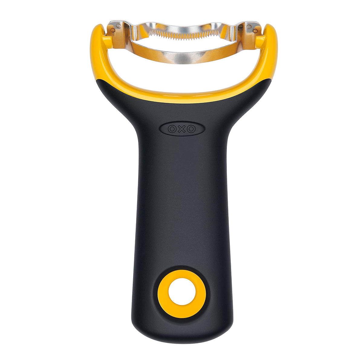 OXO Good Grips Pelador de Cocina Acero Inoxidable - Pelador de maíz - Pelador de preparación de maíz