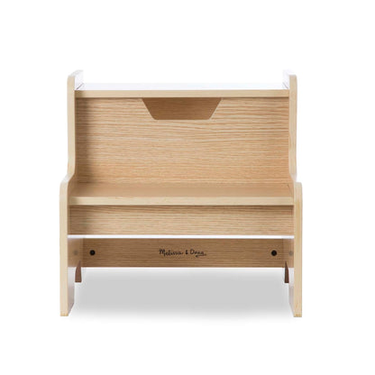 Melissa & Doug Wooden Step Stool - Natural