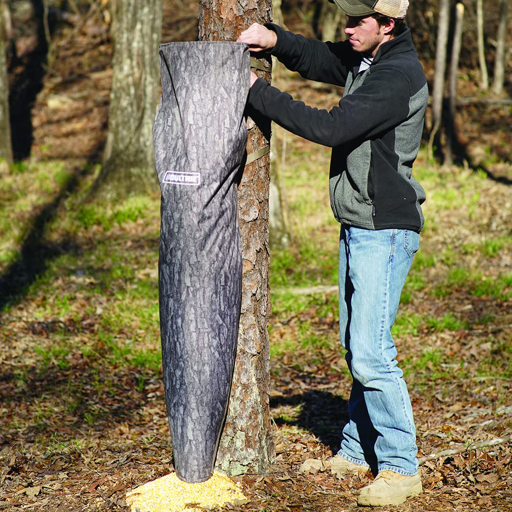 Moultrie - Alimentador de Bolsas de 100 Libras, alimentador por Gravedad, Correas para árbol