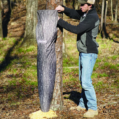 Moultrie - Alimentador de Bolsas de 100 Libras, alimentador por Gravedad, Correas para árbol