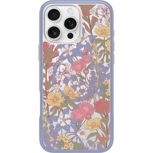 OtterBox - Carcasa Transparente para iPhone 16 Pro MAX Symmetry Series, Color Morado