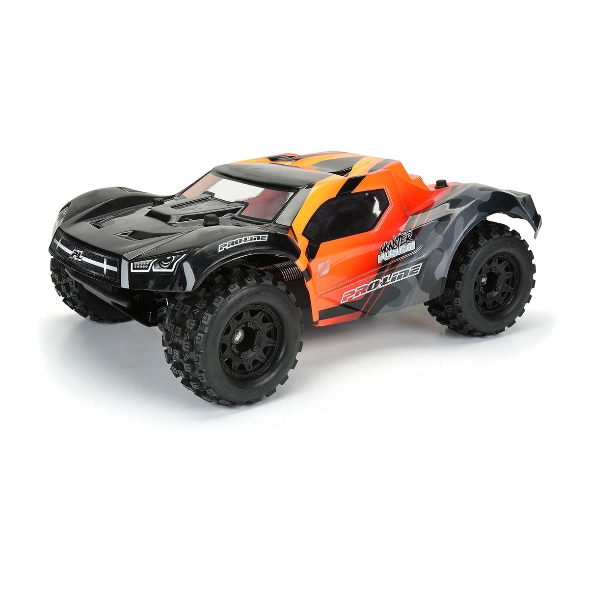 Pro-line Racing 1/10 Badlands MX28 FR/RR 2.8" MT Tires Mounted 12mm Blk Raid (2), PRO1012510