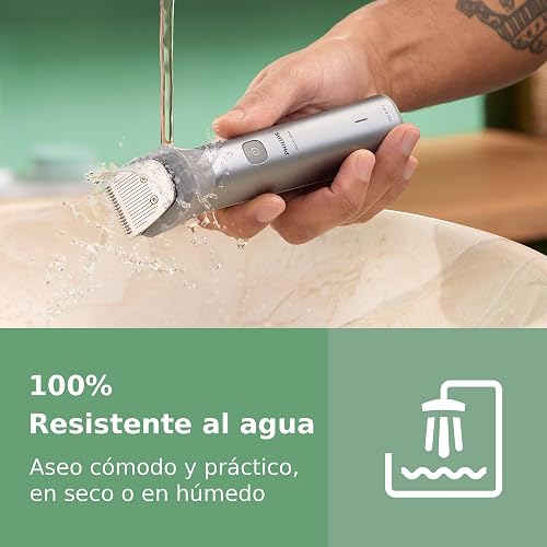 Philips Multigroom Serie 5000 | Recortadora 10 en 1 para Hombre con Cuchilla de Precisión | Barba, Nariz, Orejas y Cuerpo | 10 piezas | MG5922/15