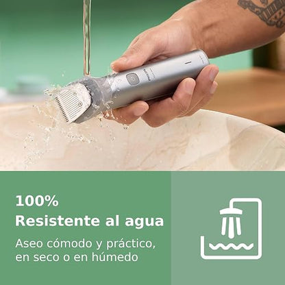Philips Multigroom Serie 5000 | Recortadora 10 en 1 para Hombre con Cuchilla de Precisión | Barba, Nariz, Orejas y Cuerpo | 10 piezas | MG5922/15