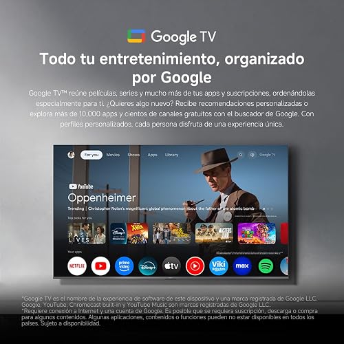 XIAOMI TV A 32 2026 | Google TV, Diseño Elegante con Bisel Ultrafino, Dolby Audio DTS:X + DTS Virtual:X1, Voice Control