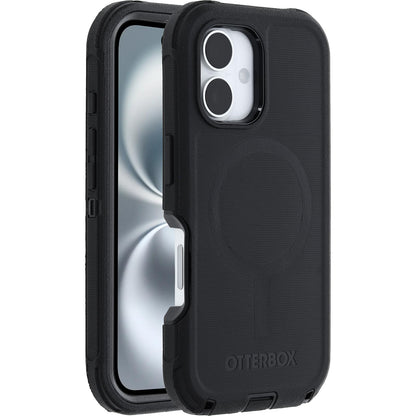 OtterBox Funda de teléfono Negro - Case para Teléfono - Material: Goma Silicona - Protección contra caídas - Color: Negro - Tema: Militar
