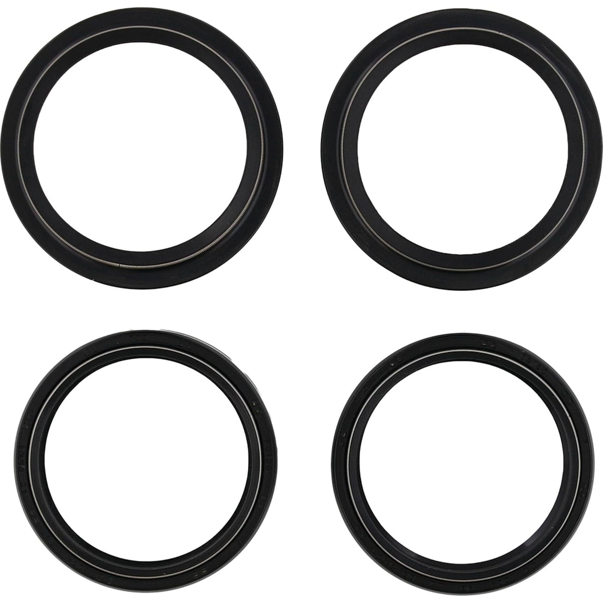 All Balls Racing Kit de Sellado de Horquilla y Polvo 56-147 Compatible con Honda Husqvarna Kawasaki Suzuki Yamaha, Multi