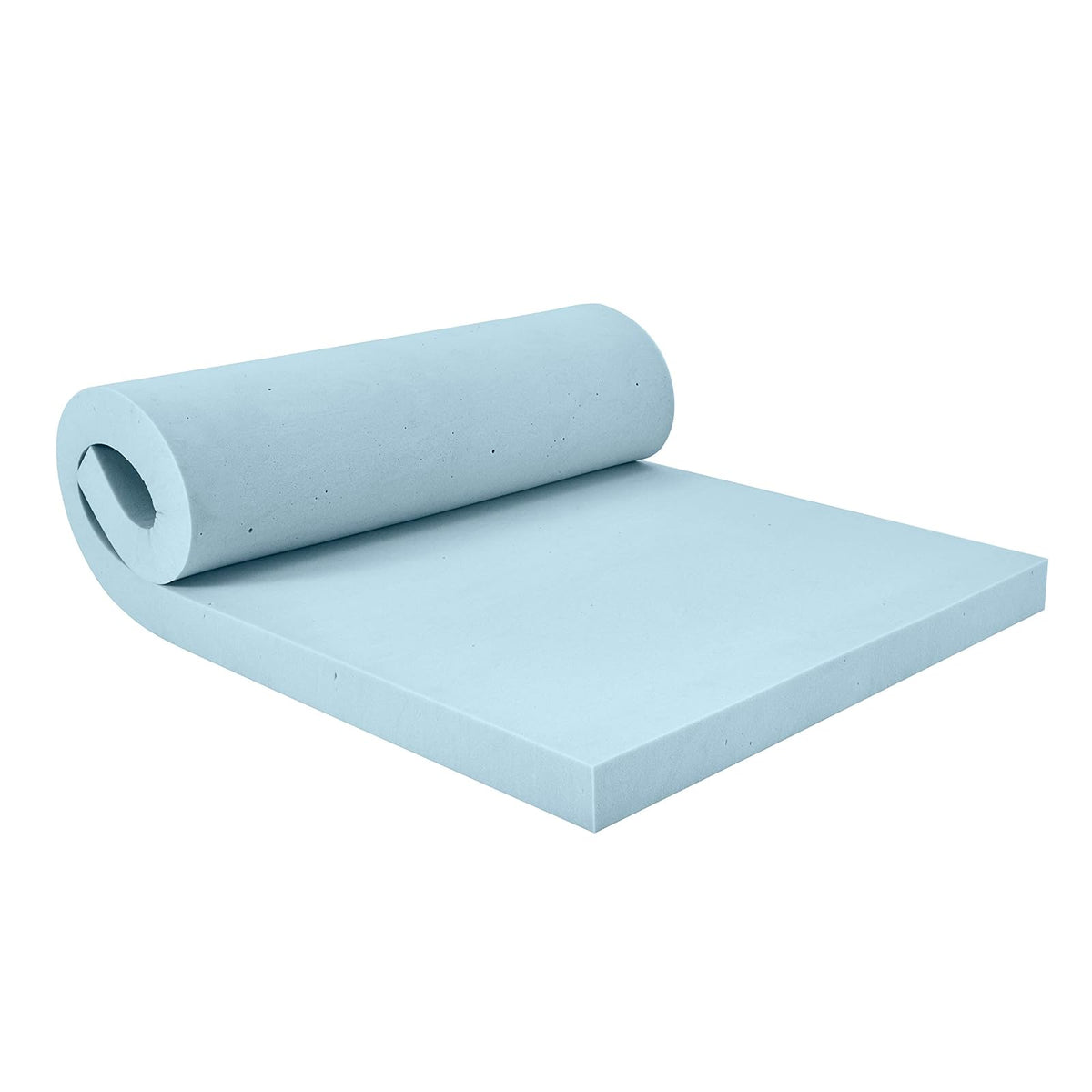 Sealy TrueForm - Colchón de Espuma viscoelástica de 3 Pulgadas, Color Azul