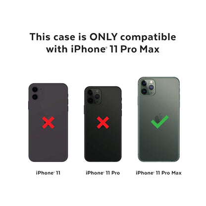 Speck Funda Presidio Pro para iPhone 11 Pro MAX - Negro/Negro