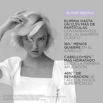 KÉRASTASE Masque Cicaextreme | Mascarilla de reparación profunda para cabello rubio dañado o sensibilizado | Con Ácido Hialurónico y Flor de Edelweiss | 200ml