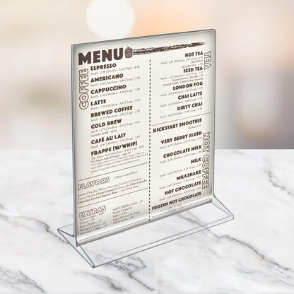Azar Displays - Soporte para carteles (acrílico)