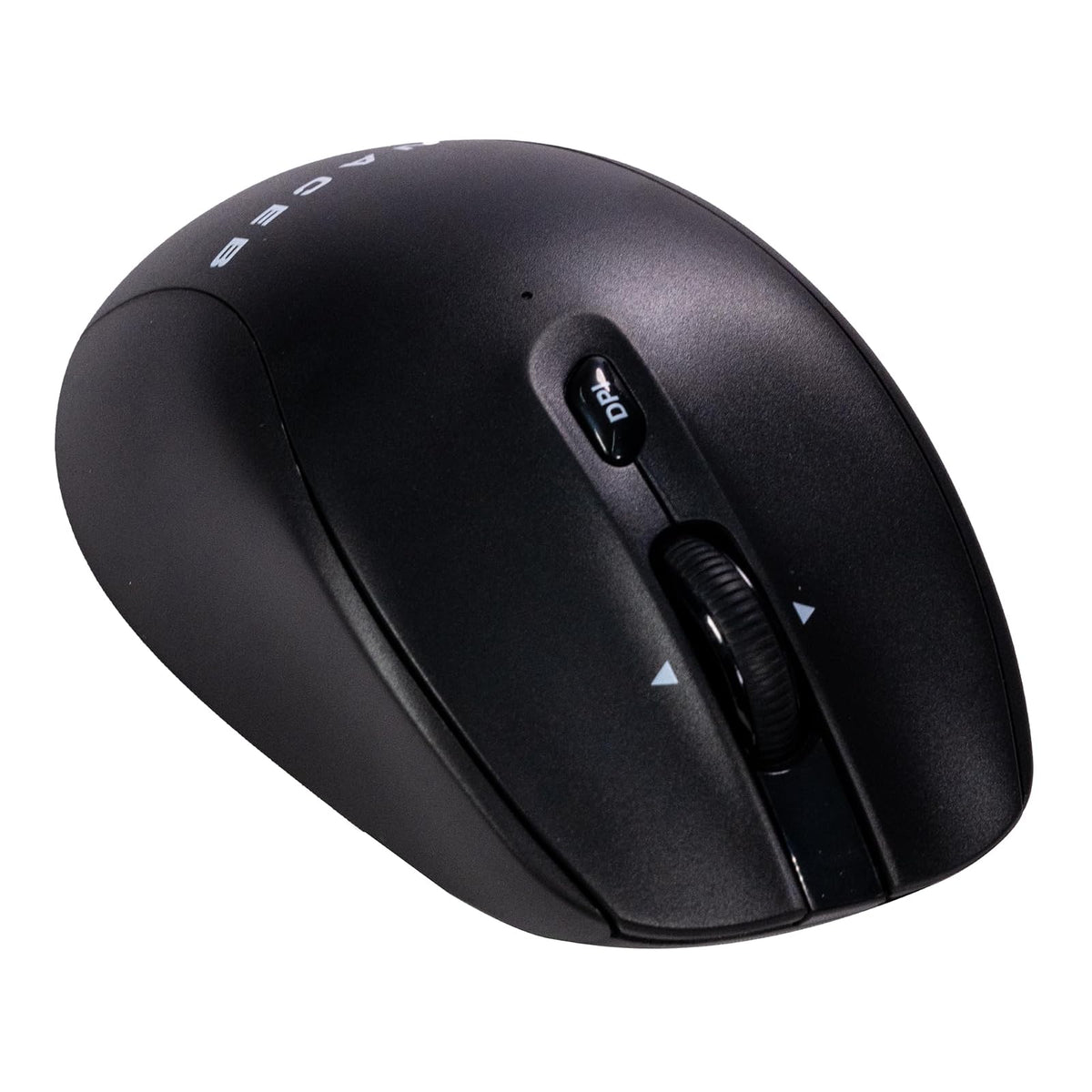Naceb Technology Mouse Inalámbrico Dual Mode NA-0139N - 2.4 GHz + Bluetooth, Diseño Ergonómico, Conexión para Múltiples Dispositivos, Incluye 2 Pilas AA - Negro