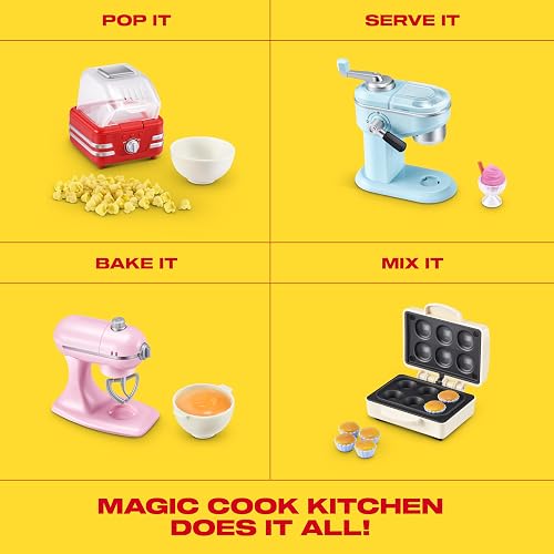 Mini Brands-Magic Cook Kitchen-Series 1 2PK-Cup Cake Maker and Mixer,2PK in Mail Box