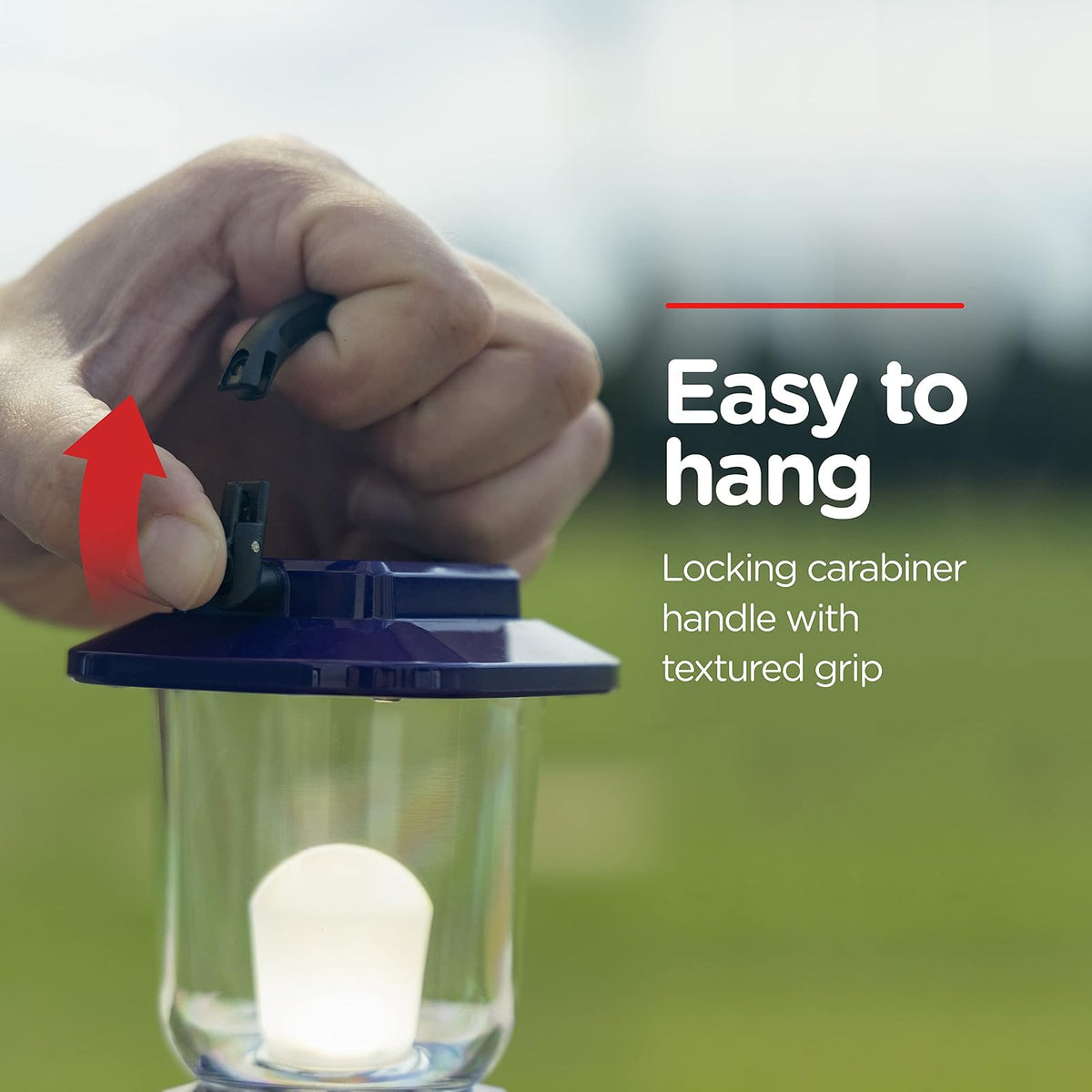 Enbrighten LED Mini Camping Lantern, Battery alimentada, 200 lúmenes, 40 horas de ejecución, 3 modos, luz nocturna para niños, ideal para caminar, aire libre, emergencia, nieve, huracanes