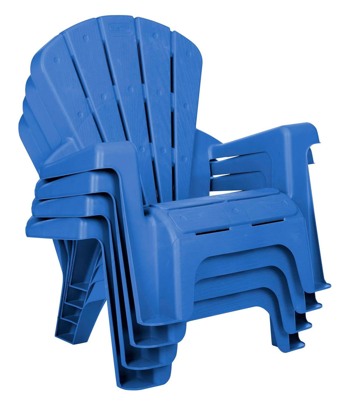 Sillas de jardín - Azul Paquete de 4
