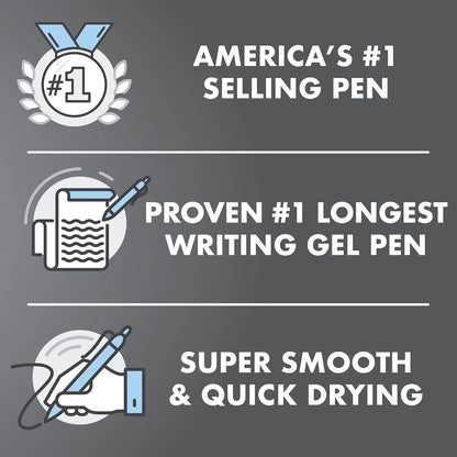 Pilot G2 Retractable Premium Gel Ink Roller Ball Pens, Extra Fine Point, Red Ink, Dozen Box (31004)