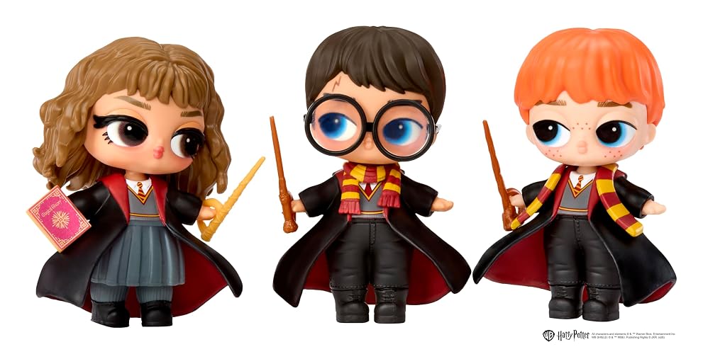 L.O.L. Surprise!, Loves Harry Potter, Muñeca para Niñas, Set de Juego con 7 Accesorios Sorpresa, Figura Coleccionable