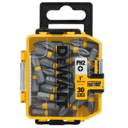 DEWALT Puntas para destornillador, juego de 30 piezas Phillips #2 de 1" (DWA1PH2UMF30)