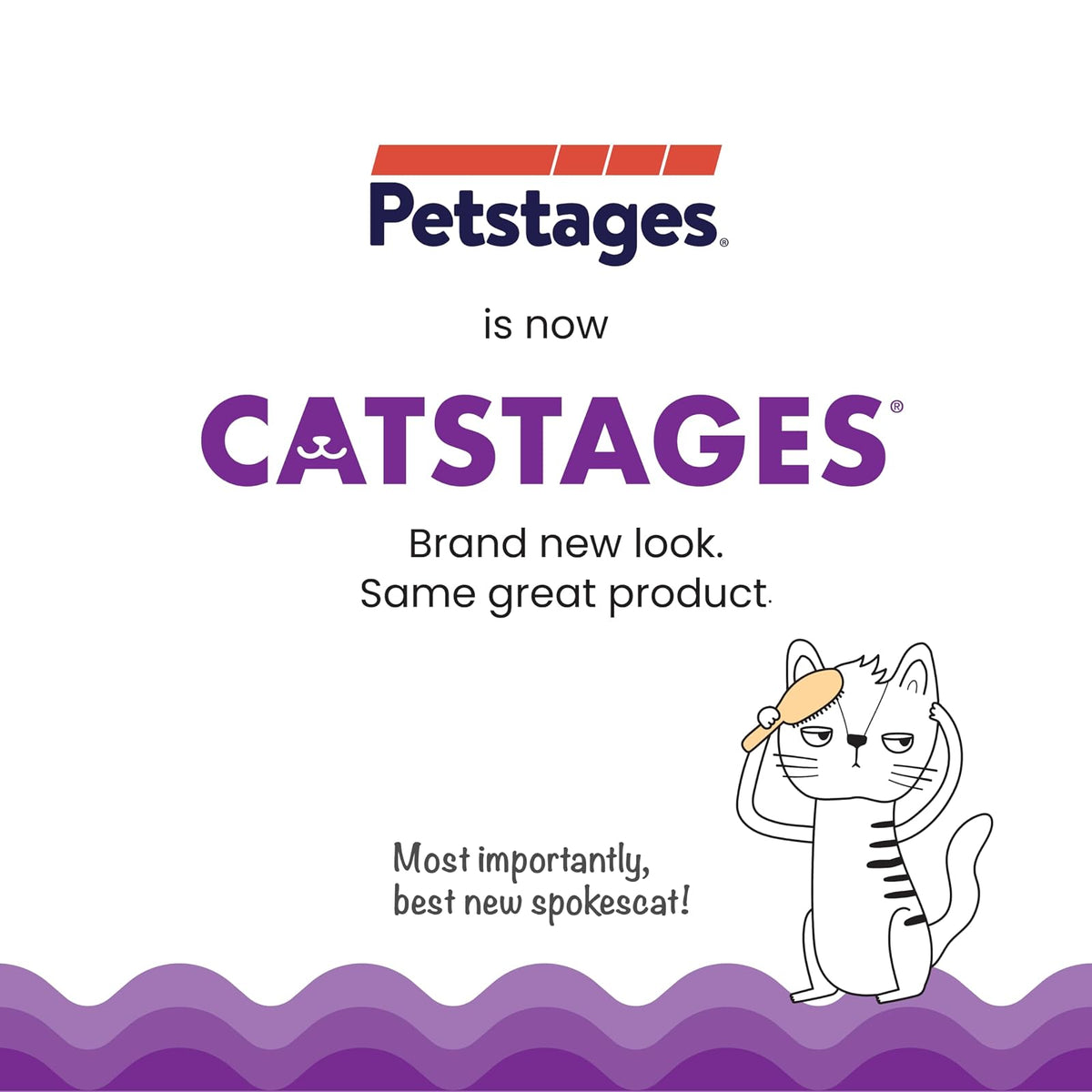 Petstages Kitty - Cuenco de alimentación Lenta para Gatos, Color Verde