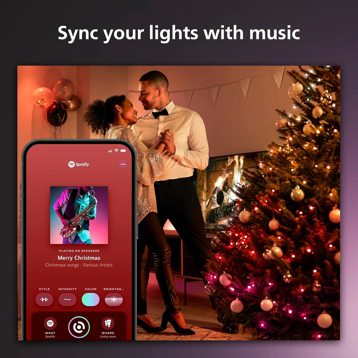 Philips Hue Guirnalda de luces Festavia 250 LEDs multicolor