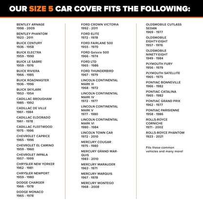 Budge Lite Funda de Automóvil, Se Adapta a sedanes de hasta 398.78 cm, B-1 - (Polipropileno, Gris), Gris, Size 5: Fits Cars up to 22' Long