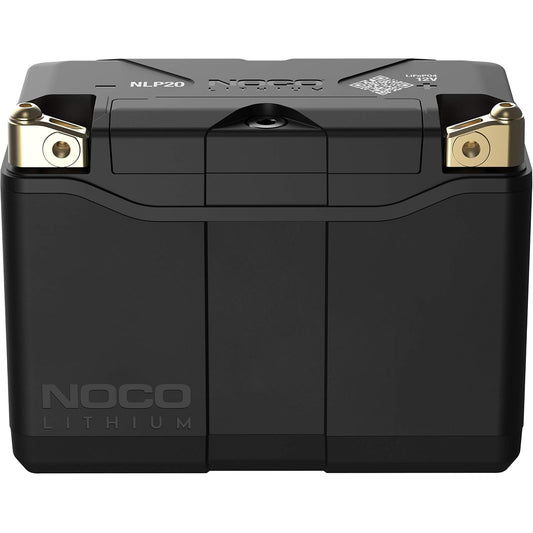 NOCO Lithium NLP20: Batería de Motocicleta 12V Ultraligera de Litio – Grupo 20 – 7Ah – 600A de Arranque – BMS Inteligente – Certificación UL