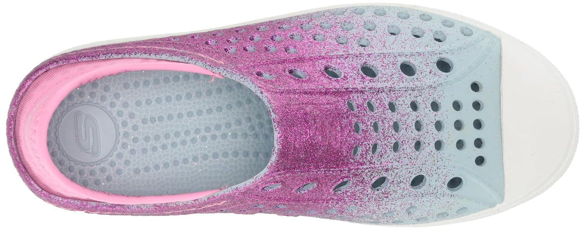 Skechers Foamies Guzman Steps - Zapato de Agua Glitterland Zapatillas para Niñas